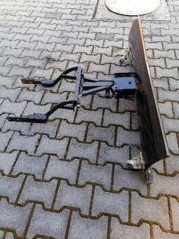 Snežný pluh  (radlica) na záhradný traktor - 3