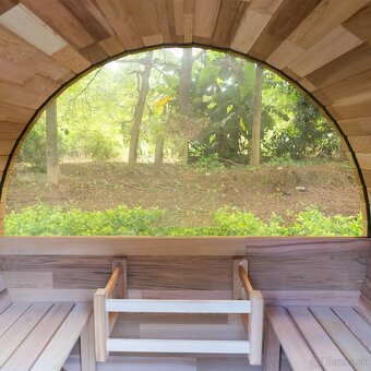 cedrová sauna Komplet - 3