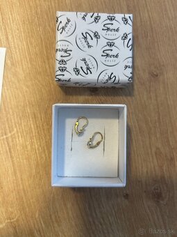 Detské zlaté naušničky - 3