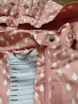 Detská kvalitná termobunda do dažďa - 3