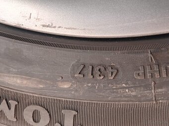 Alu disky Audi -originál+ letné pneu - 3