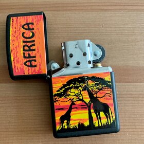 Predám ZIPPO zapaľovač AFRICA - 3