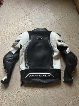 Kožená dvojdielná kombinéza MACNA - 3