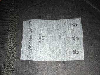 CALVIN KLEIN originál black damske tricko S/M - 3