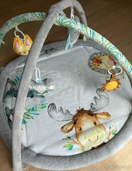 Aktivity podložka pre bábätká, baby gym hrazdička - 3