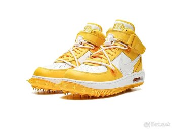 NIKE X OFF WHITE AIR FORCE 1 MID SP Leather - 3