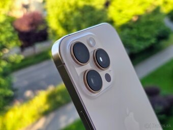 Apple iPhone 16 Pro 128GB Desert, ako nový, komplet, záruka - 3