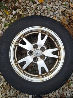 Pneumatiky Toyota zimné + Alu disky elektróny 195/65 R 15 - 3