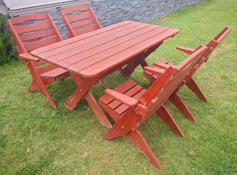 DREVENÝ ZÁHRADNÝ NÁBYTOK - 3