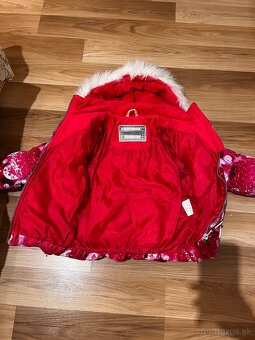 Dievčenský zimný overal Lenne 92-98 bunda+nohavice)92-98 - 3