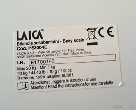 detska vaha LAICA Baby PS3004E 2v1 - 3