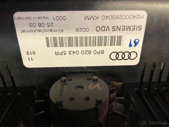 Climatronic Audi A3 8p - 3