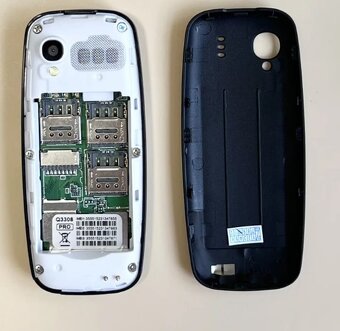 Nokia mobil miniaturne rozmery bluetooth 3x SIM - 3