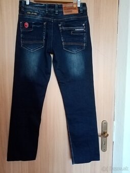 DŽÍNSY-NOVÉ-ZNAČKOVÉ: K&L JEANS DENIM - MADE in KANADA-ZĽAVA - 3