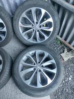 4ks ☀️ orig. Nissan 5x114,3 R18 pneu 215/55 R18 7mm - 3