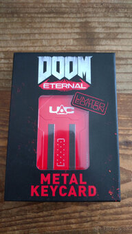 DOOM Eternal – Metal Keycard Replica – Limited Edition - 3