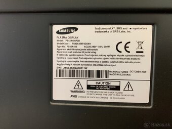 Plazmový televízor Samsung - 3