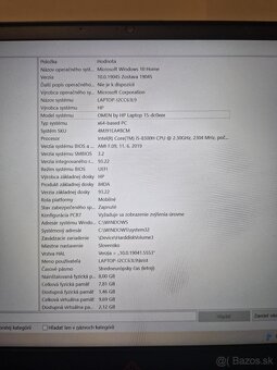 HP omen - predám herný notebook lacno - 3