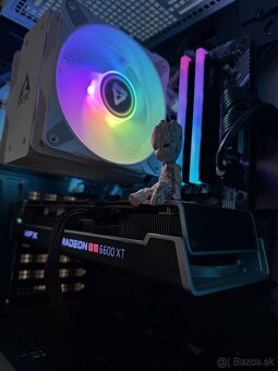 Herný PC/XFX AMD Radeon RX 6600XT 8GB/R7 5800X/ 16GB RAM - 3