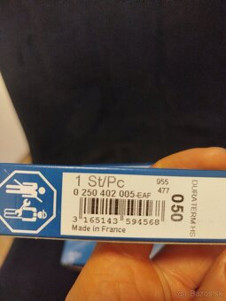 žhaviace sviečky Bosch HS 050 , 4 ks - 3