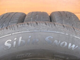 zimne pneumatiky 195/65 r15 matador+plechove disky 5x100r15 - 3