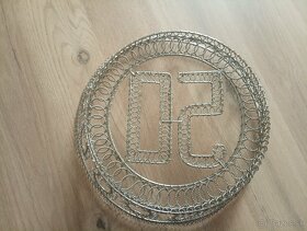 Umelecký drôtený košík - 3