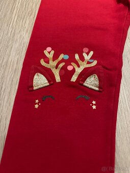 Lindex zateplené legínky sobík 128 - 3