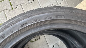 Predam dve letne pneumatiky 235/40R19 Brigestone dobry stav - 3