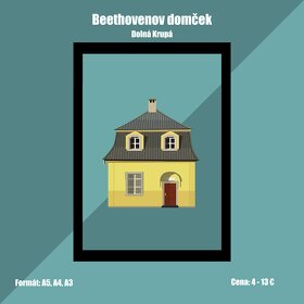 Beethovenov domček - print / obraz - 3