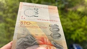 Bankovky Slovensko 100SK Bimilenium 2x čísla po sebe - 3
