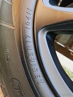 Atraktívna zimná sada CMS - 5x112 r17 + Dunlop 235/65 r17 - 3