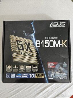 Asus B150m-K + Intel i5 6400 - 3