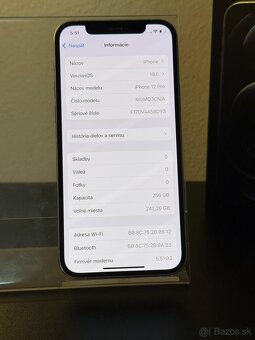 Predám Apple iPhone 12 PRO 256GB Silver male známky - 3
