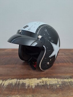 Predám dve nepoužité moto prilby - 3