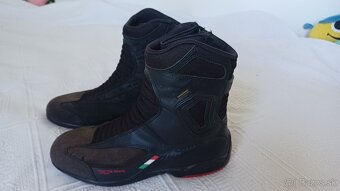 velkost 44 - panske kozene moto cizmy VANUCCI - 3