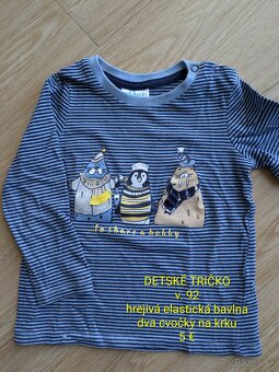Detské tričká 👕 - 3