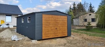 plechova garaz,zahradny domcek,moderna garaz,dvojgaraz - 3