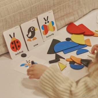 Drevená mozaika pre deti, nová, nerozbalená - 3