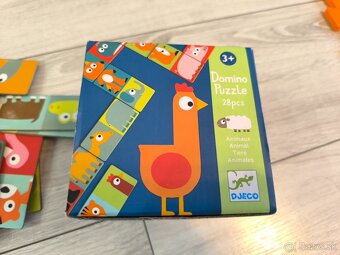 Obojstranné puzzle - domino Djeco - 3