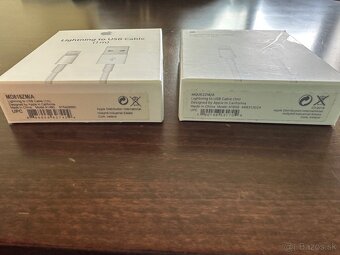 Predám originál nabíjací kábel Lightning to USB cable 1m - 3