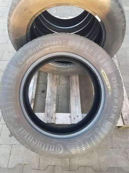 Letne 215/60R17 Continental a Michelin - 3