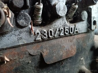 Motor a prevodovka Mercedes - 3