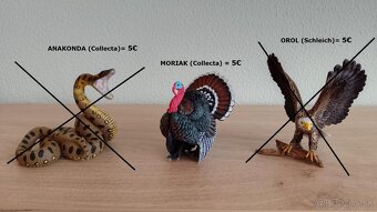 Zvieratká Schleich, Papo, Collecta, Bullyland - 3