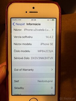 Iphone SE zlatý - 3