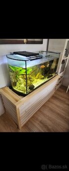 Predám panoramatické akvárium 200l, komplet alebo zvlášť - 3