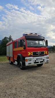 Man L2000 4x4 6valec Hasičske auto Hasiči Caravan camper - 3