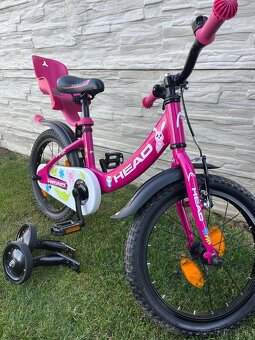 Detský bicykel Head ALFI 16, ružový - 3