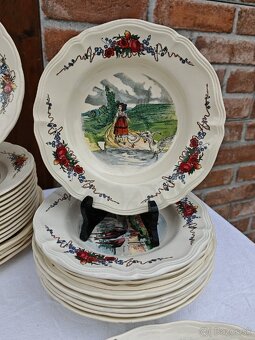 Veľká francúzska súprava Sarreguemines - 3