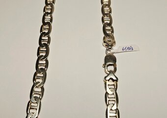 strieborná reťaz 62g - 3