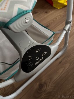 Elektrická hojdačka/ležadlo/vajíčko so zvukmi - 3